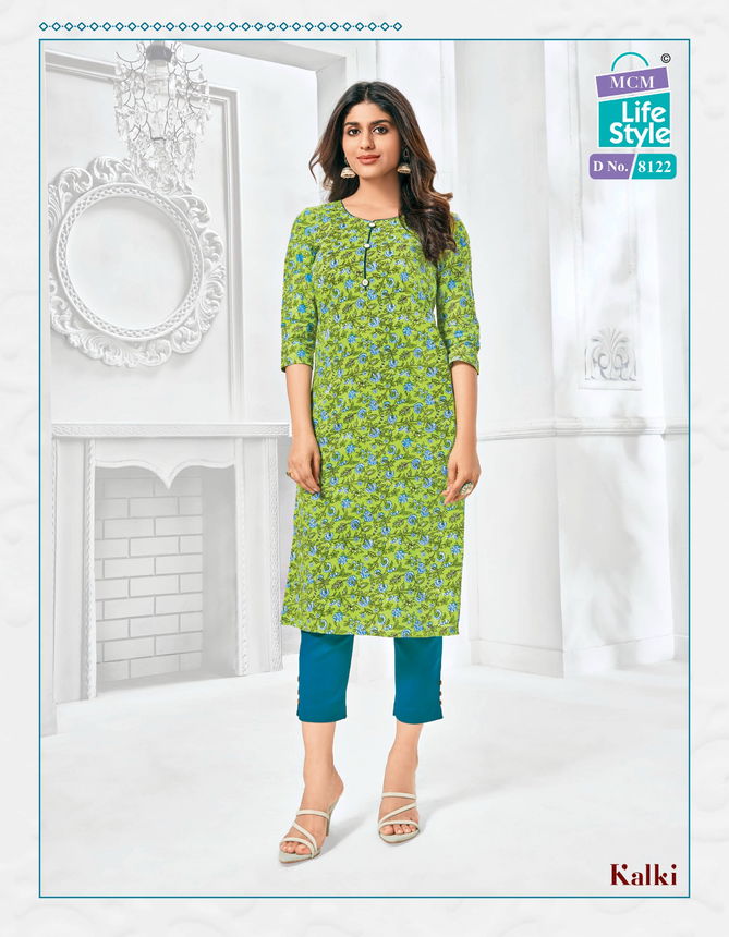 Mcm Life Style Kalki Vol 2 Printed Regular Kurti Collection
